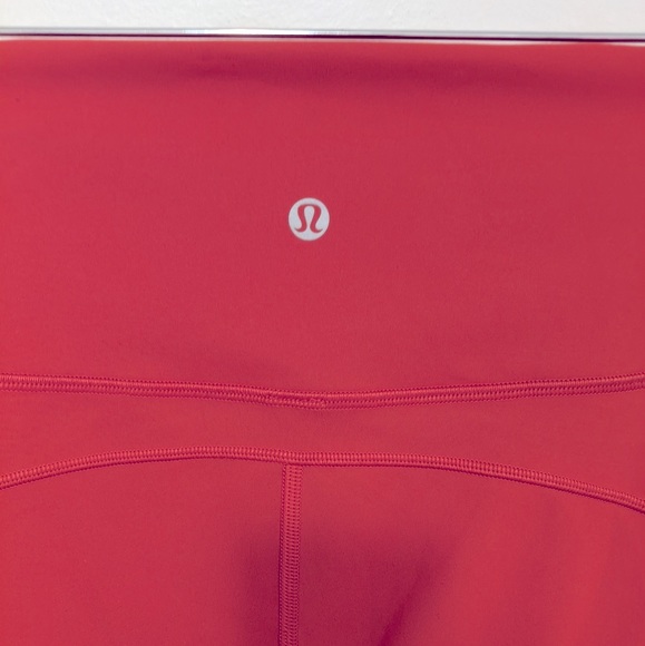 Lululemon In Movement Crop *Everlux 19" Vintage Rose 12 - Picture 15 of 16